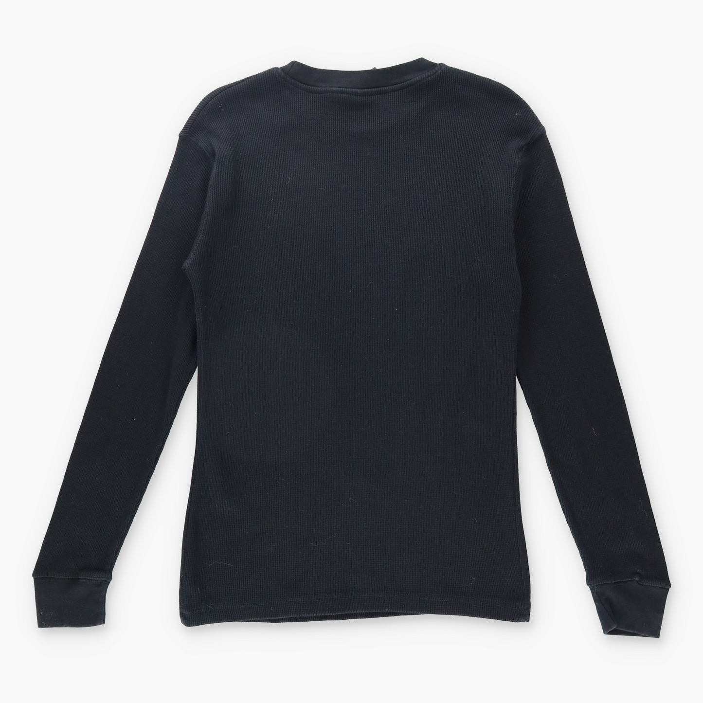 Y2K SOUTHPOLE Grunge Velour Print Thermal Long Sleeve Black Vintage Tee *Aubs Vintage Sole Melbourne
