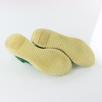 ADIDAS Kamanda Gum Sole Forest Green Suede Sneakers (9)