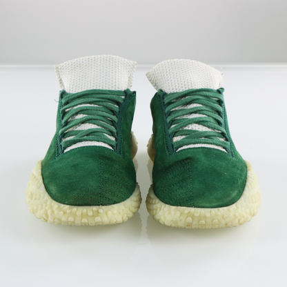 ADIDAS Kamanda Gum Sole Forest Green Suede Sneakers (9)