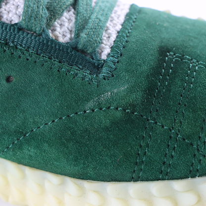 ADIDAS Kamanda Gum Sole Forest Green Suede Sneakers (9)