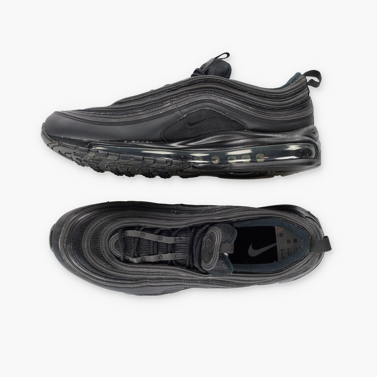 NIKE Air Max 97 Reflective Triple Black Sneakers (11)