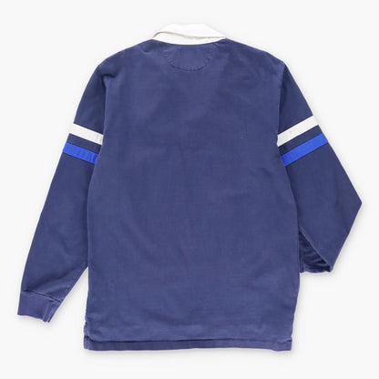 POLO RALPH LAUREN 90's USA 'Established 67' Navy Rugby Sweatshirt (XS-S)