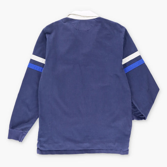 POLO RALPH LAUREN 90's USA 'Established 67' Navy Rugby Sweatshirt (XS-S)