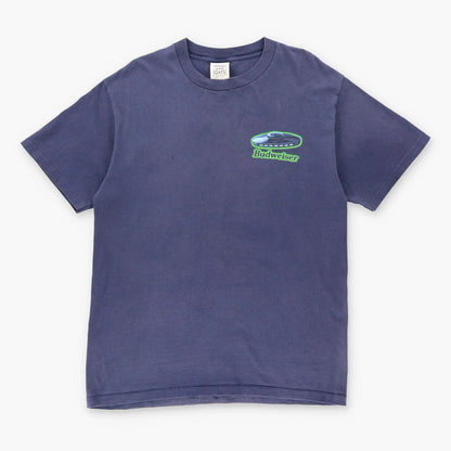 Vintage BUDWEISER 'There is Intelligent Life Out There' UFO Single Stitch Promo T-Shirt (L)