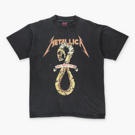 Vintage METALLICA 1991 'Don't Tread On Me' Single Stitch Band T-Shirt (L)