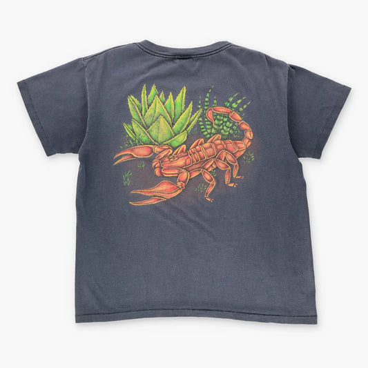 Vintage Scorpion Desert Double Sided USA Made Single Stitch Faded T-Shirt (L)