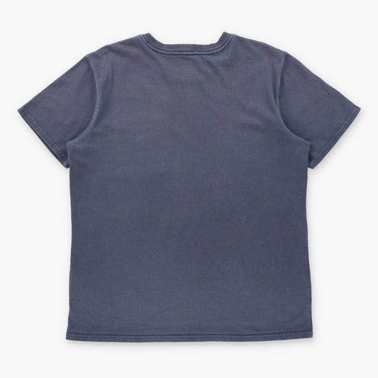 CARHARTT 'Original Fit' Navy Blue Front Pocket Logo T-Shirt (L)