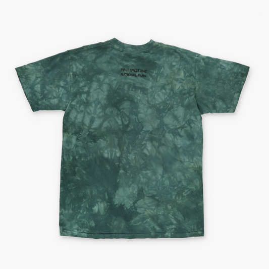 THE MOUNTAIN 'Yellowstone National Park' Wolf Graphic T-Shirt (L)