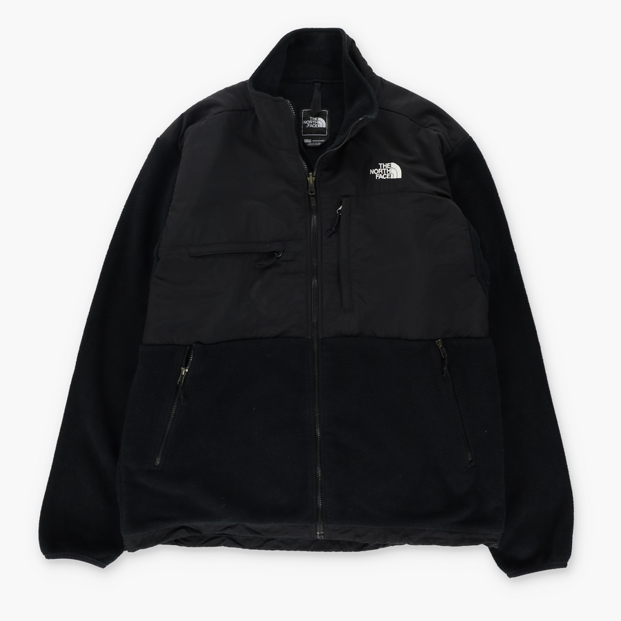 THE NORTH FACE Black 'Denali' Fleece Jacket (XL)