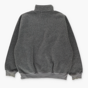 RALPH LAUREN POLO Grey 1/4 Zip Fleece Sweatshirt (XL)