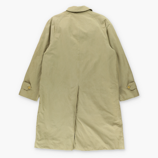 Vintage BURBERRY Cotton Khaki Car Trench Coat England Made (50 REG)