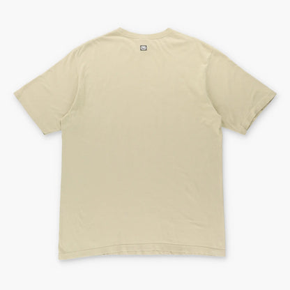Vintage ECKO UNLTD Y2K Beige Angel Streetwear Grunge T-Shirt (XL)