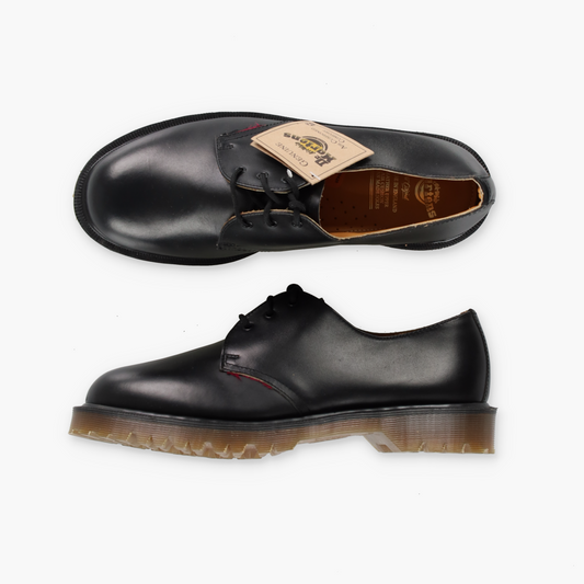 DR MARTENS 'Royal Mail' R. Griggs Black Leather Shoes UK Made (8)