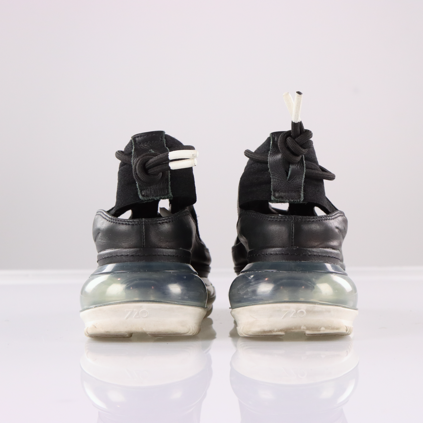 NIKE Air Max 'FF 720' Black Sandal Sneakers (7)