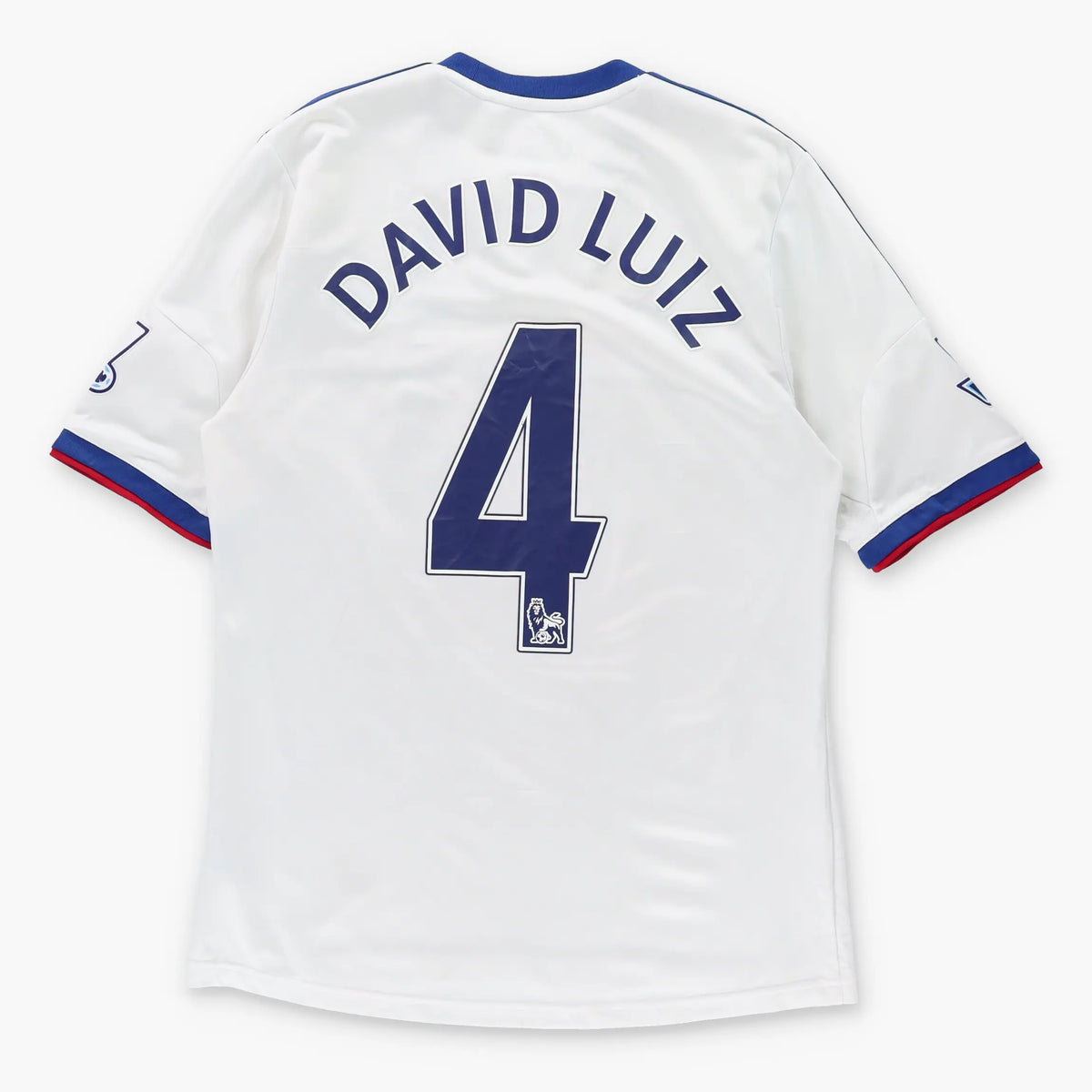 Vintage ADIDAS CHELSEA FC Samsung 2013/2014 Away #4 David Luiz Jersey (M)