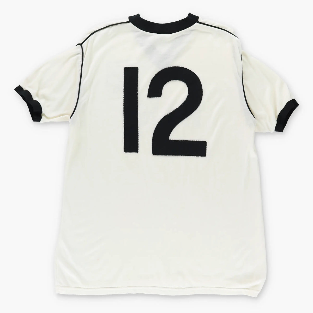 Vintage DUNDALK FC 90's Irish #12 HARP Soccer Black & White Jersey (L)