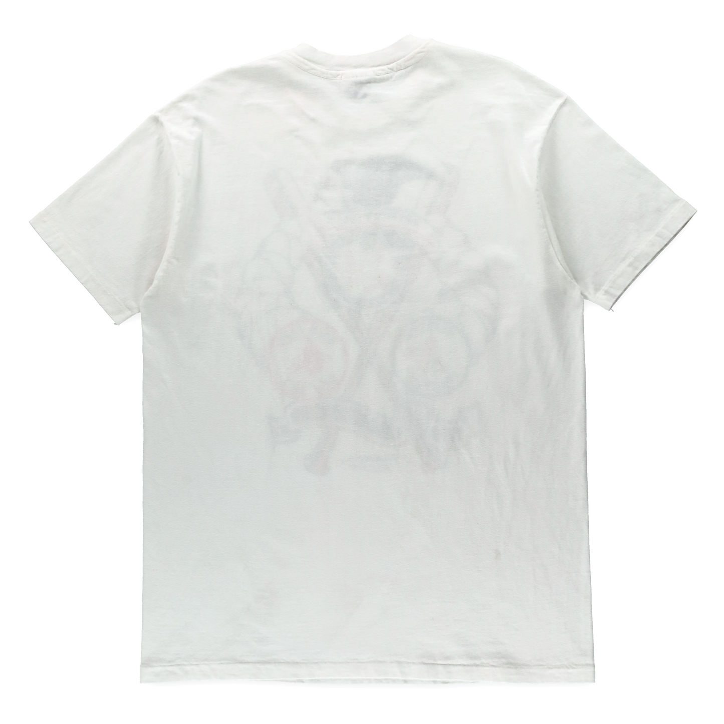 Vintage 1990 American League Oakland vs Boston White MLB Single Stitch Tee USA Made (L TALL)