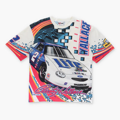 NASCAR Rusty Wallace All Over Print USA Made Racing Tee  (XL) - Vintage Sole Melbourne
