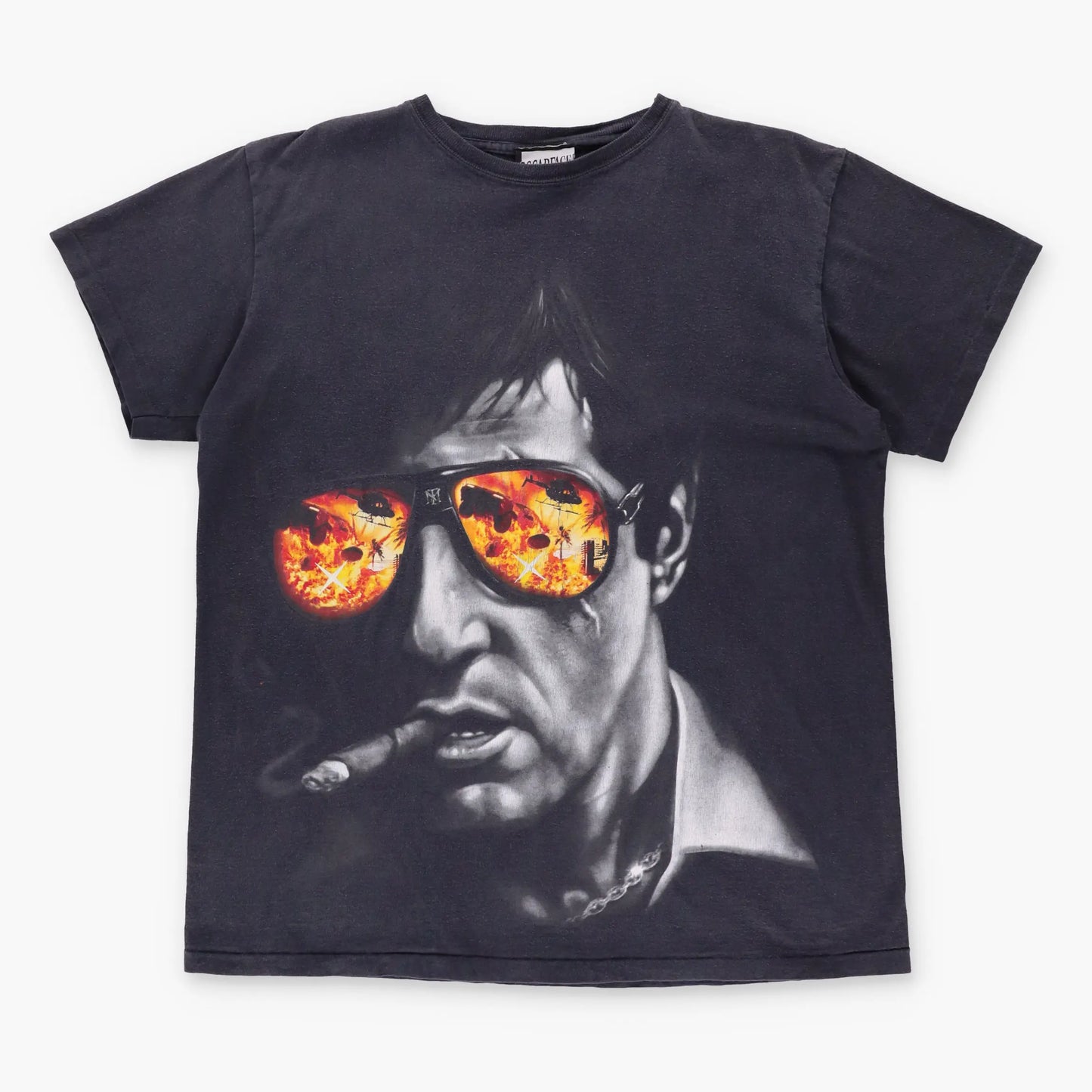 Vintage SCARFACE Al Pacino USA Movie Promo Tee (L-XL) - Vintage Sole Melbourne