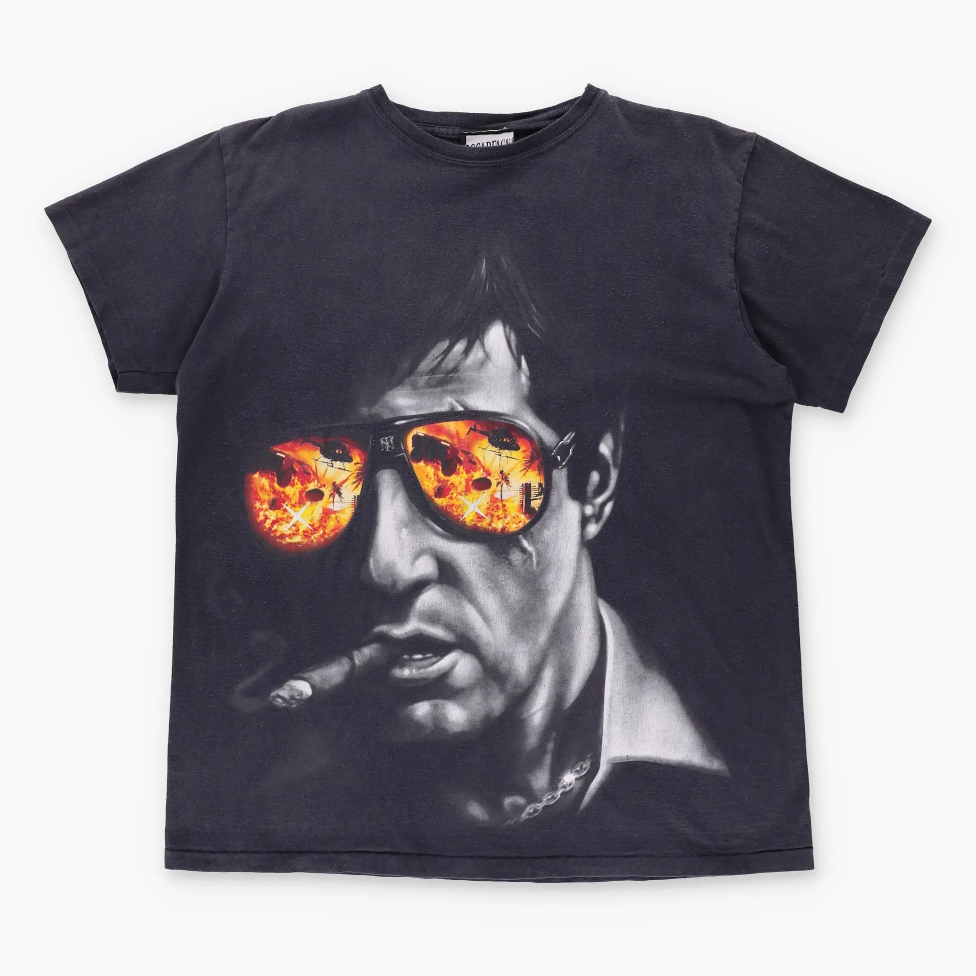 Vintage SCARFACE Al Pacino USA Movie Promo Tee (L-XL) - Vintage Sole Melbourne