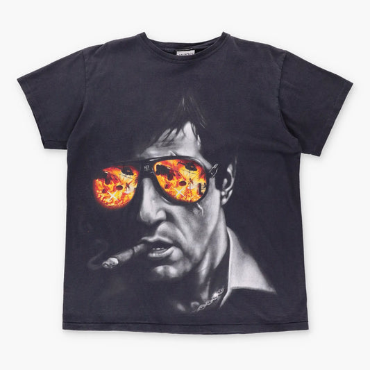 Vintage SCARFACE Al Pacino USA Movie Promo Tee (L-XL) - Vintage Sole Melbourne