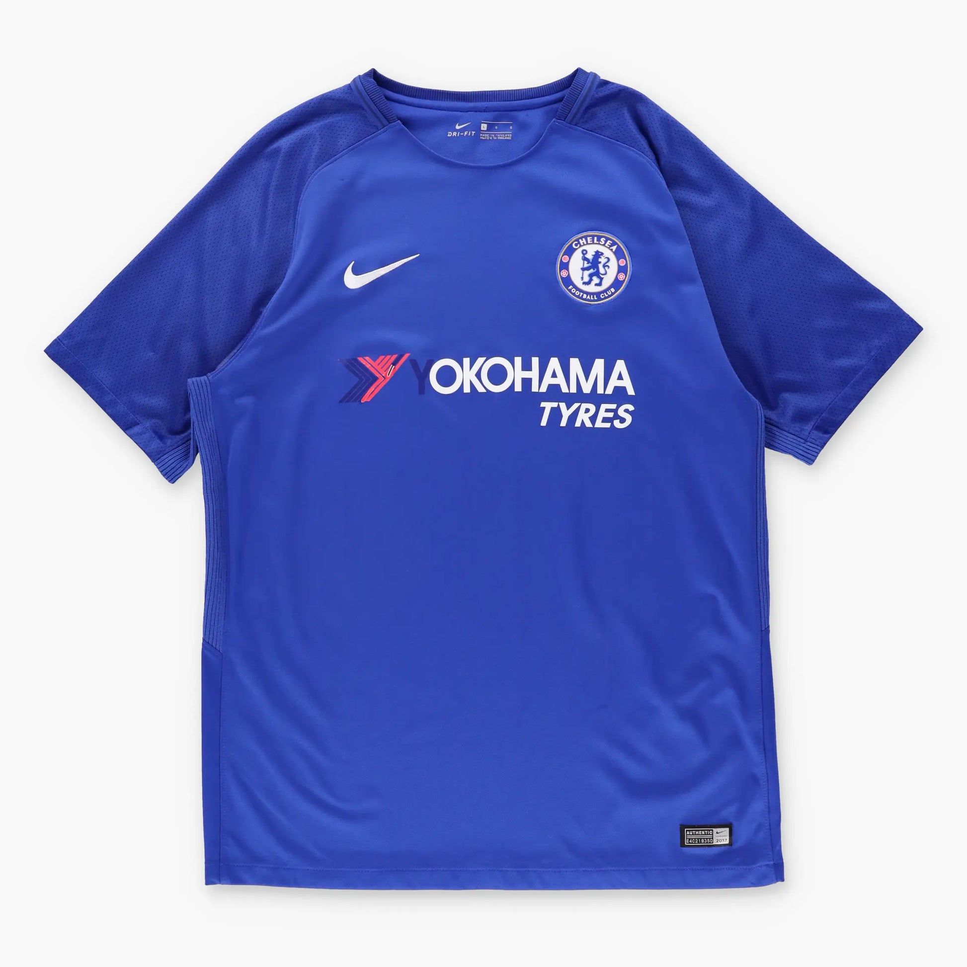 NIKE Chelsea 2017/2018 Blue Home Soccer Jersey (L) - Vintage Sole Melbourne