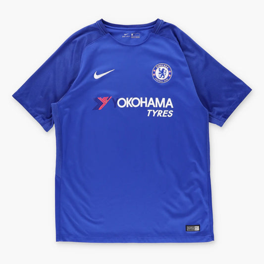 NIKE Chelsea 2017/2018 Blue Home Soccer Jersey (L) - Vintage Sole Melbourne