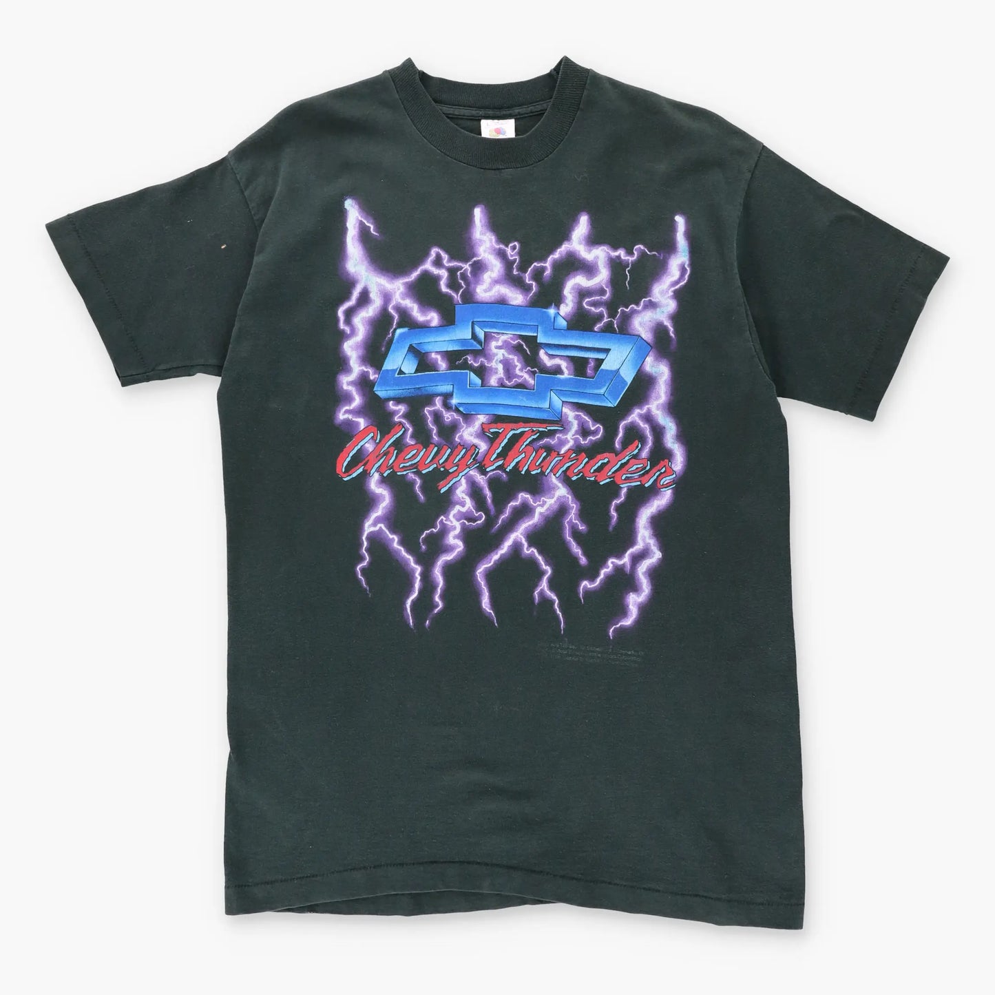 Vintage Chevrolet 90s "Chevy Thunder" Lightening USA Made T-Shirt (L) - Vintage Sole Melbourne