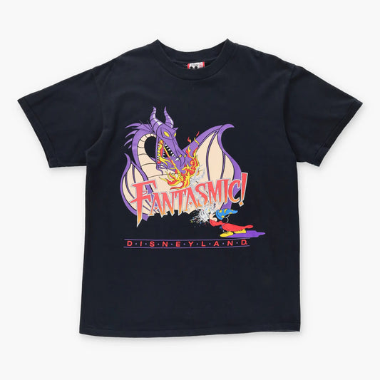 DISNEY Fantasia "Fantasmic" Dragon Single Stitch T-Shirt USA Made (L) - Vintage Sole Melbourne