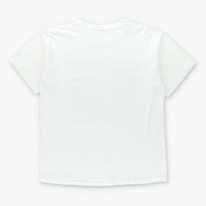 Vintage 1986 THE FAR SIDE Comic "Bummer Of A Birthmark Hal" White Single Stitch Tee USA Made (L) Vintage Sole Melbourne