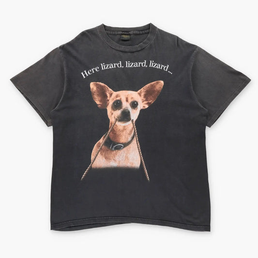 Vintage 1998 TACO BELL Chihuahua "Here Lizard" Godzilla Movie Promo Tee USA Made (XXL) Vintage Sole Melbourne