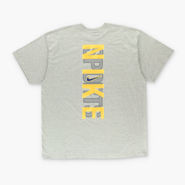 NIKE Yellow & Grey "Nike Sports" Graphic T-Shirt (XL-XXL)