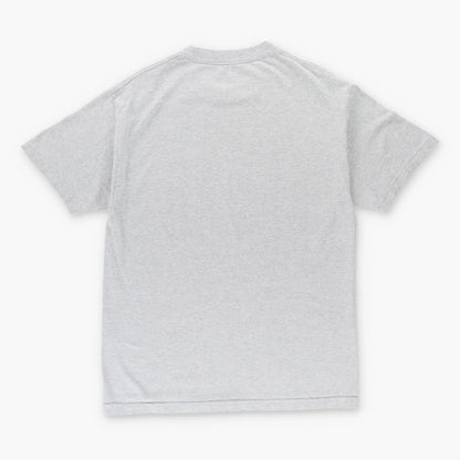 Vintage NIKE X USA Centre Swoosh Logo Grey & Red T-Shirt (L)