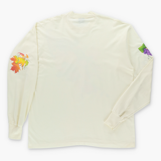 Cornucopia FRUIT OF THE LOOM Single Stitch Long Sleeve T-Shirt USA Made (XL) Vintage Sole Melbourne