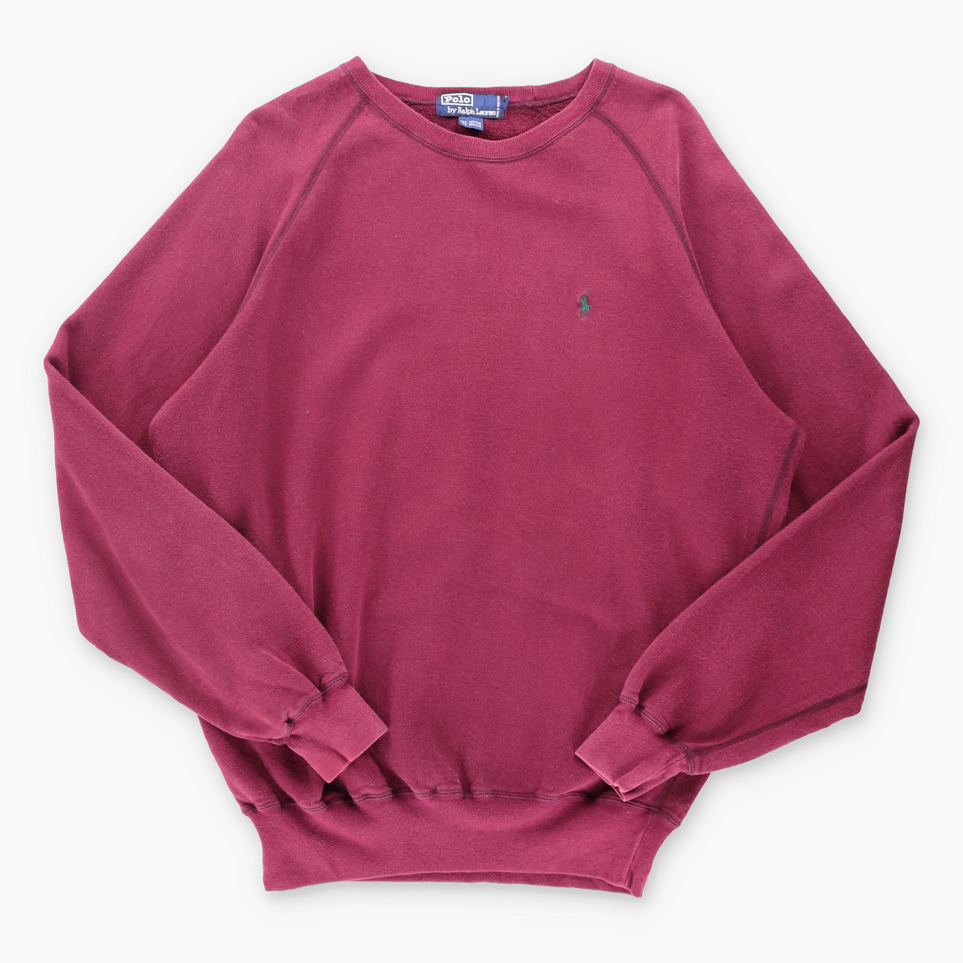 Vintage POLO RALPH LAUREN Maroon Sweatshirt *Aubs Vintage Sole Melbourne