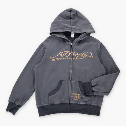 CHRISTIAN AUDIGIER Y2K USA Made Zip Up Sweatshirt *Aubany Vintage Sole Melbourne