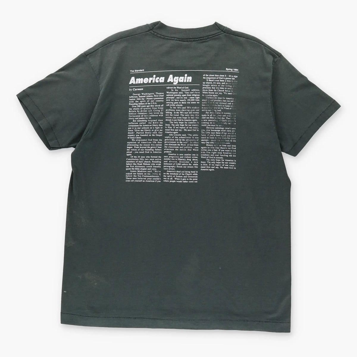 Vintage CARMAN Single Stitch T-Shirt Vintage Sole Melbourne