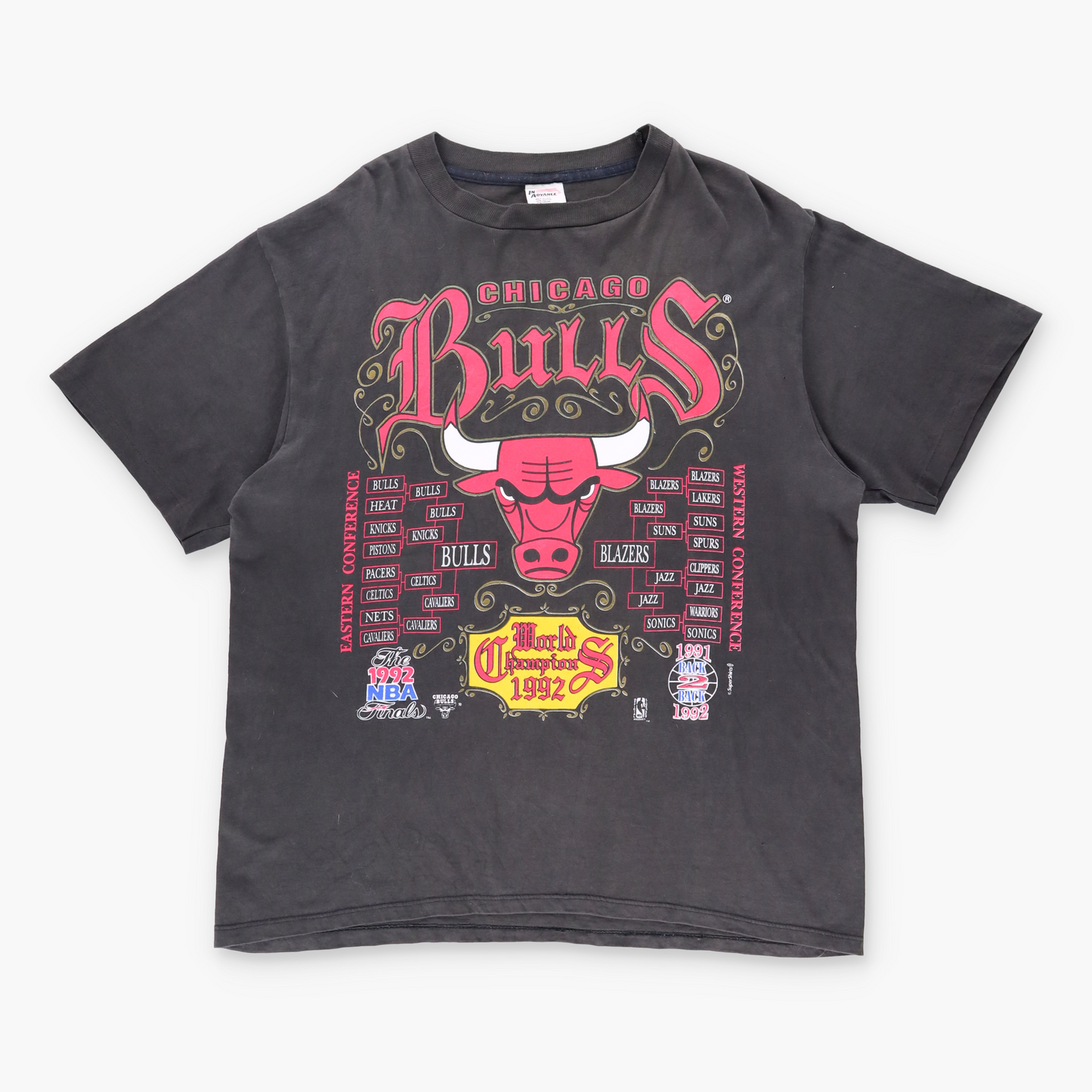 Vintage CHICAGO BULLS USA Made T-Shirt *Aubs Vintage Sole Melbourne