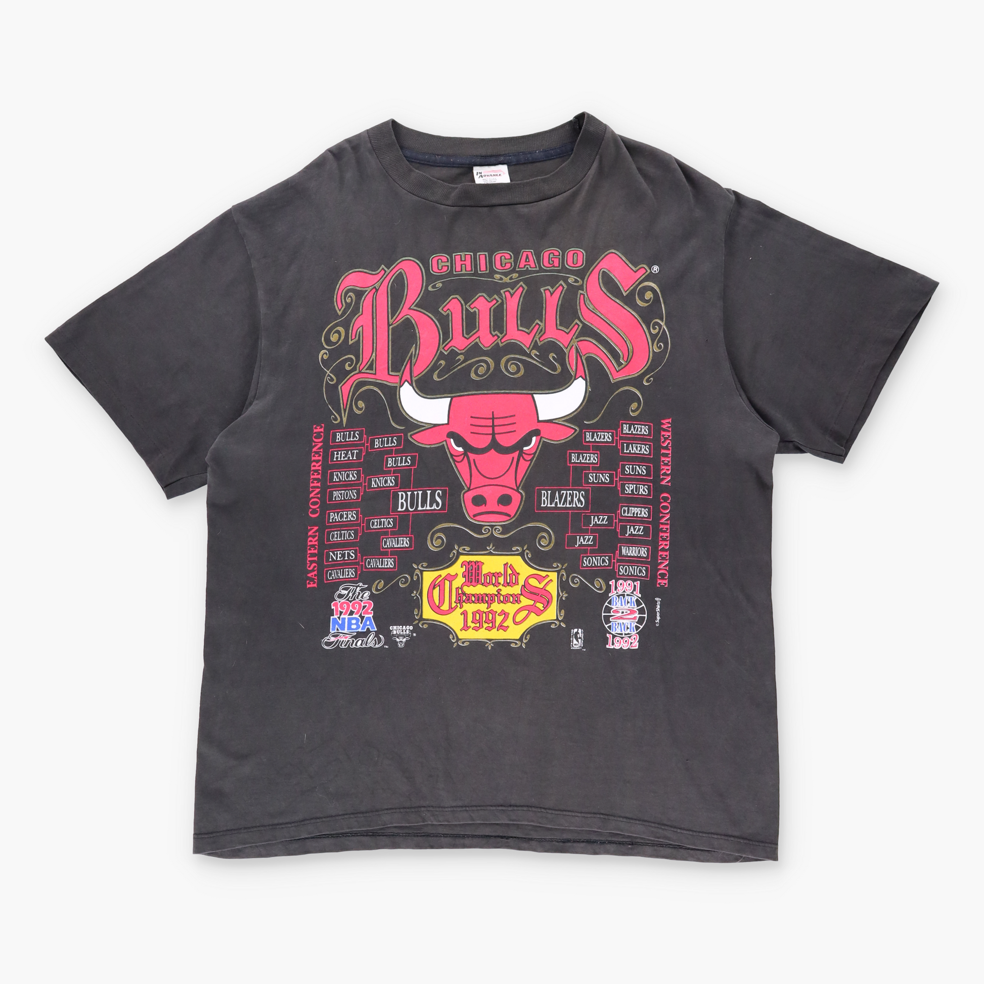 Vintage CHICAGO BULLS USA Made T-Shirt *Aubs Vintage Sole Melbourne