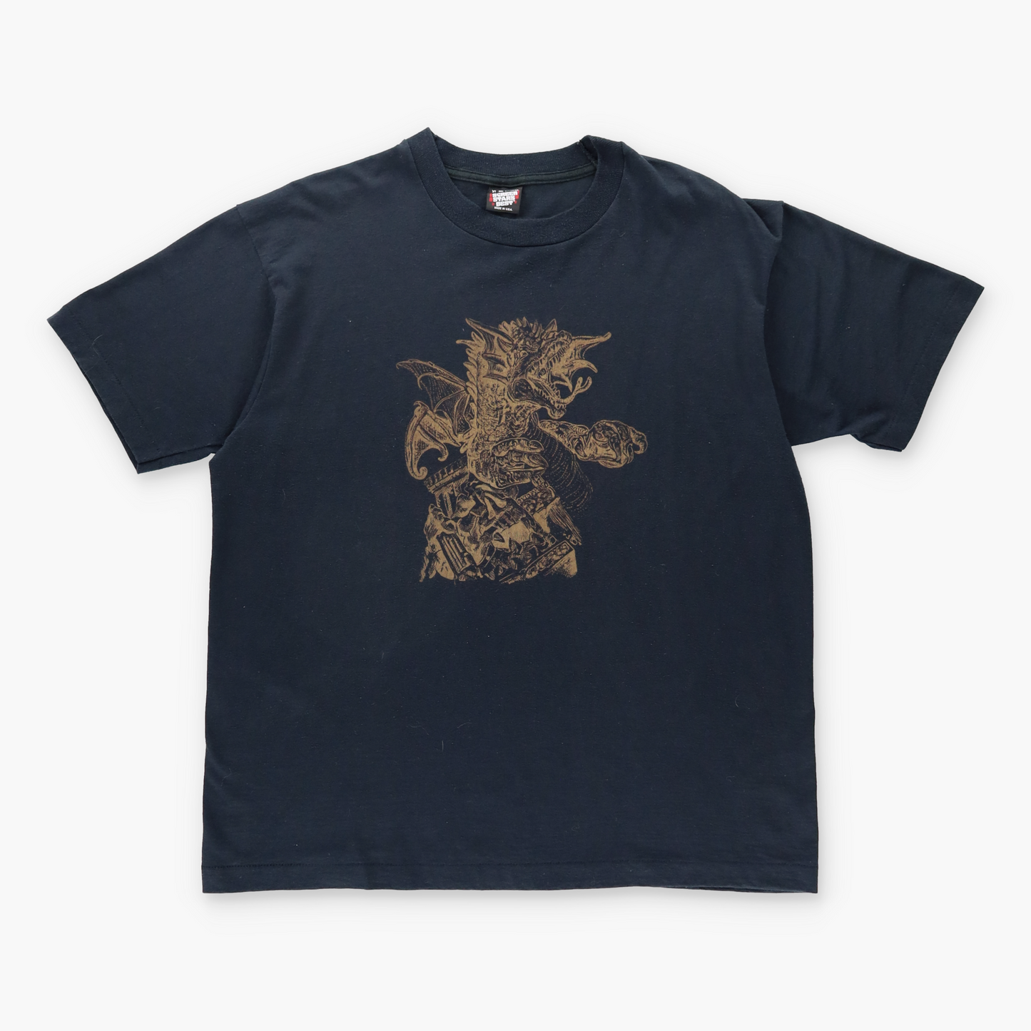 Vintage Dragon Black 50/50 T-Shirt *Aubs Vintage Sole Melbourne