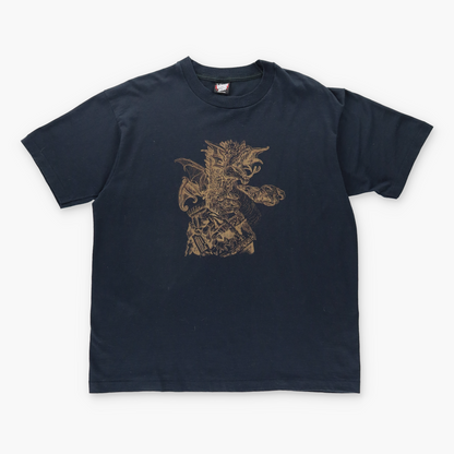 Vintage Dragon Black 50/50 T-Shirt *Aubs Vintage Sole Melbourne