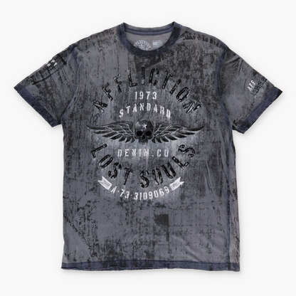 Vintage AFFLICTION Y2KI Distressed T-Shirt *Aubs Vintage Sole Melbourne