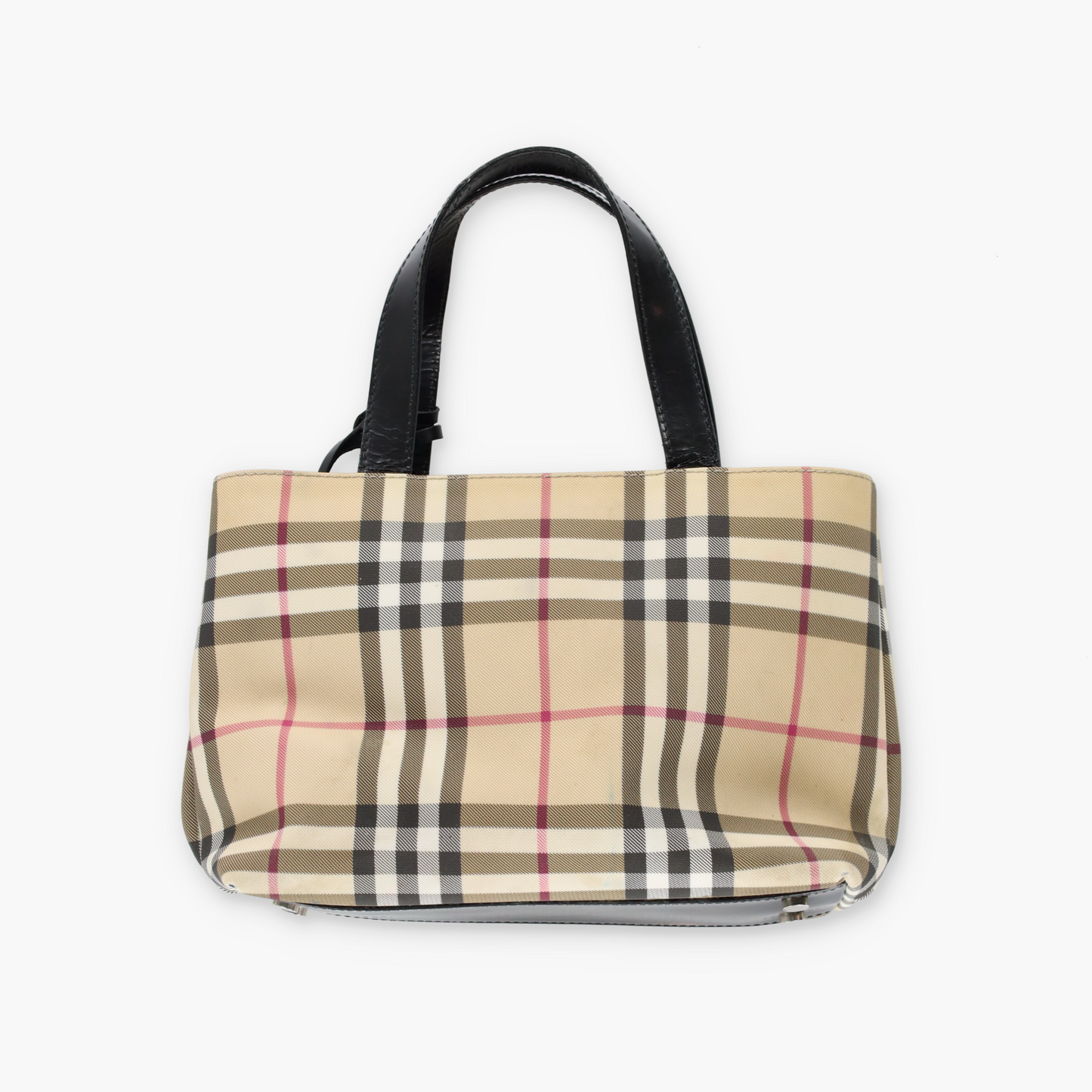 Vintage BURBERRY Italian Made Signature Plaid Design Mini Tote Bag Vintage Sole Melbourne