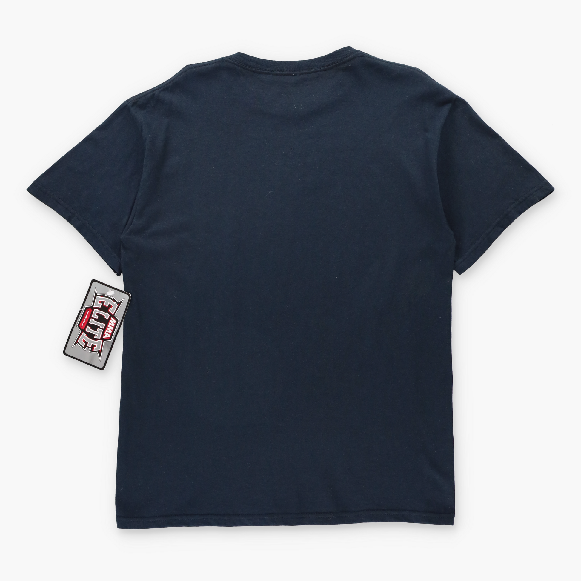Vintage MMA ELITE Grim Reaper & Glitter Cross Skull Black Y2K Tee With Original Tags (M TALL) ***COCO Vintage Sole Melbourne