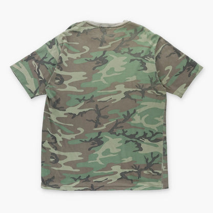 Vintage FREEPORT, MAINE Military Army Camouflage Single Stitch USA Made T-Shirt (XL)