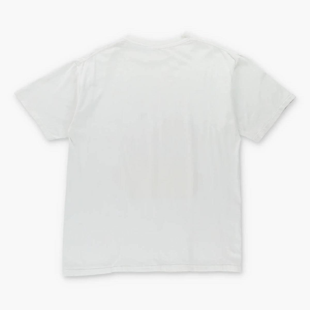 Vintage 1995 THE FLINTSTONES Cartoon Stone Age Family Raft Single Stitch White T-Shirt (L-XL)