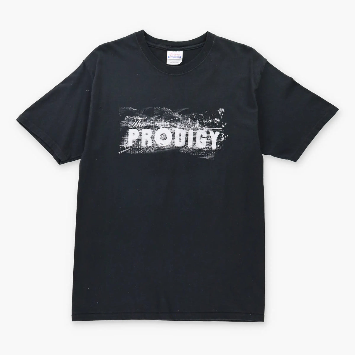Vintage THE PRODIGY Y2K Thriller Action Movie Black & White T-Shirt (S-M)