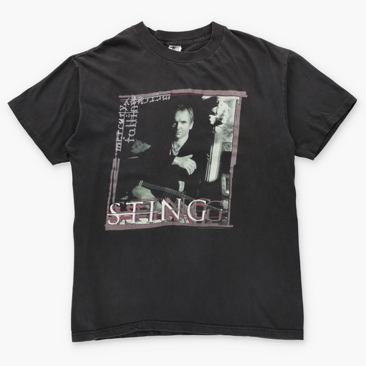 Vintage 1996 Sting 'Mercury Falling' Tour Black USA Made Double Sided Band Tee (L)
