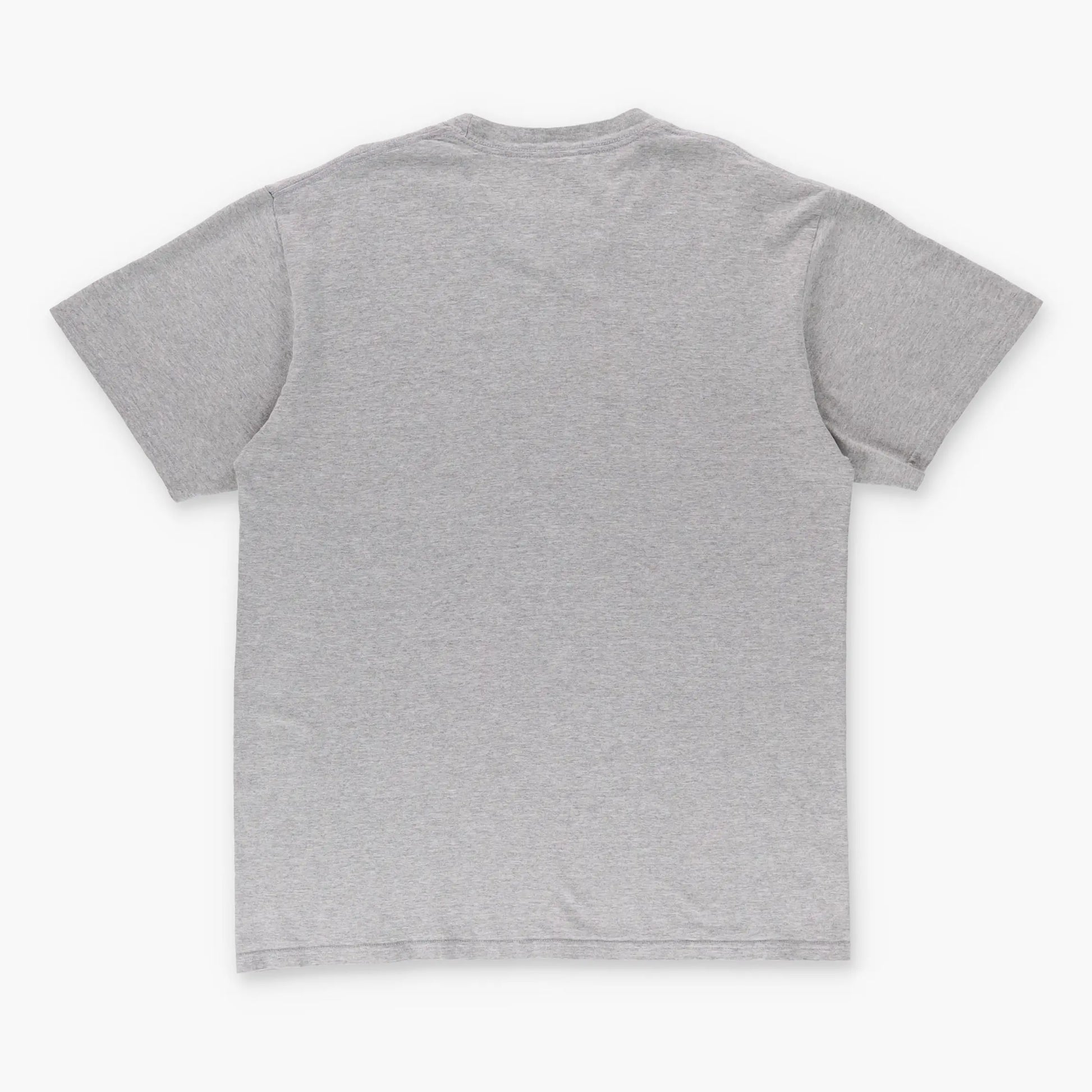 NIKE AIR Distressed Swoosh Logo Grey Tee (M) - Vintage Sole Melbourne