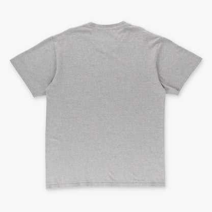 NIKE AIR Distressed Swoosh Logo Grey Tee (M) - Vintage Sole Melbourne